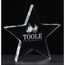 Star Acrylic Paper Weight