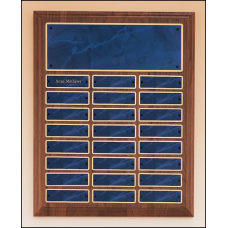 Solid American Walnut Perpetual Plaque