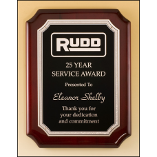 Black Piano Finish Plaque