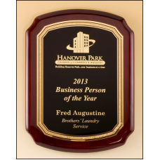 Rosewood Piano Finish Plaque