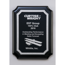 Black High Gloss Plaque